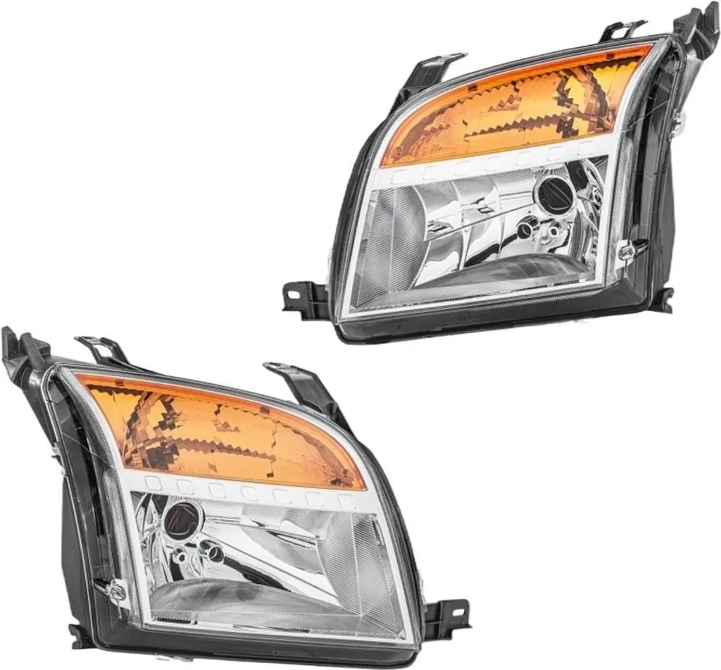 Bloc optique avant gauche Ford Fusion - Optique halogène H4 HELLA 12V