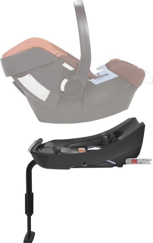 Cybex Aton Base 2 Noir - Base Siège Auto ISOFIX Avec Jambe De Force Pour Installation Sûre