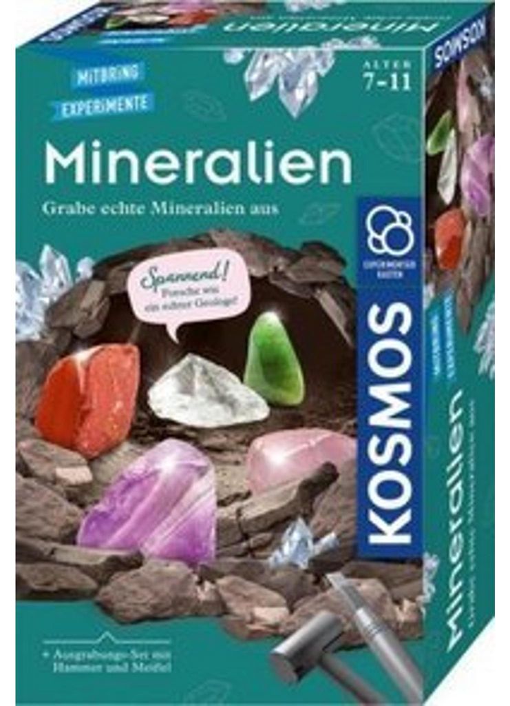 Kosmos Mineralien, Augmented Reality, 7 Jahr(e), Mehrfarbig Produktbild 