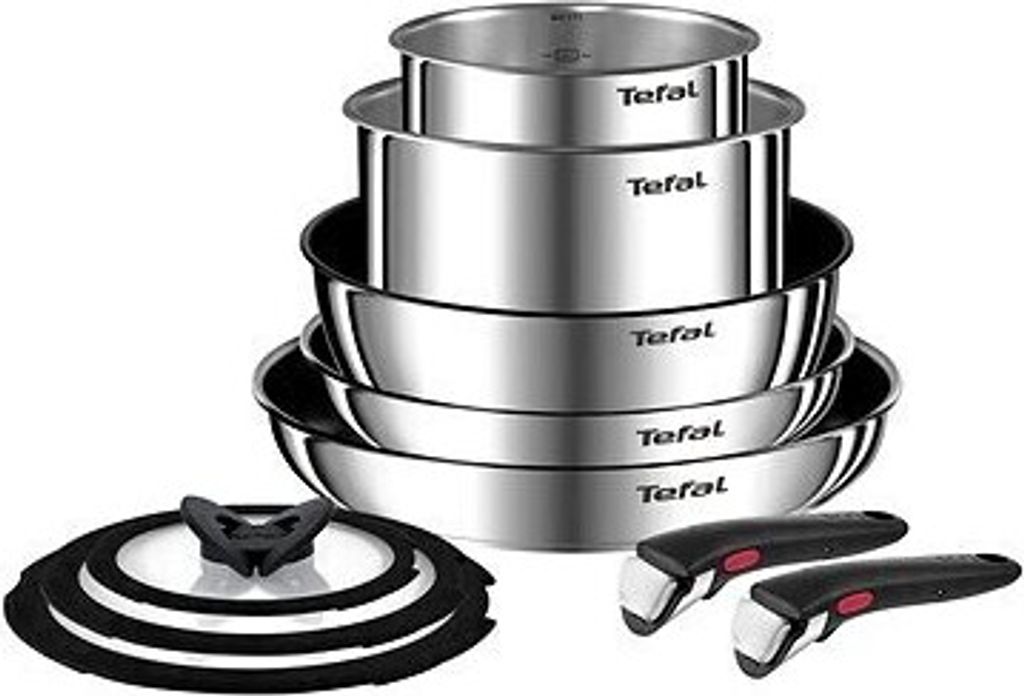 Tefal Emotion L897AS74, Rund, Allzweckpfanne, Edelstahl, Produktbild 