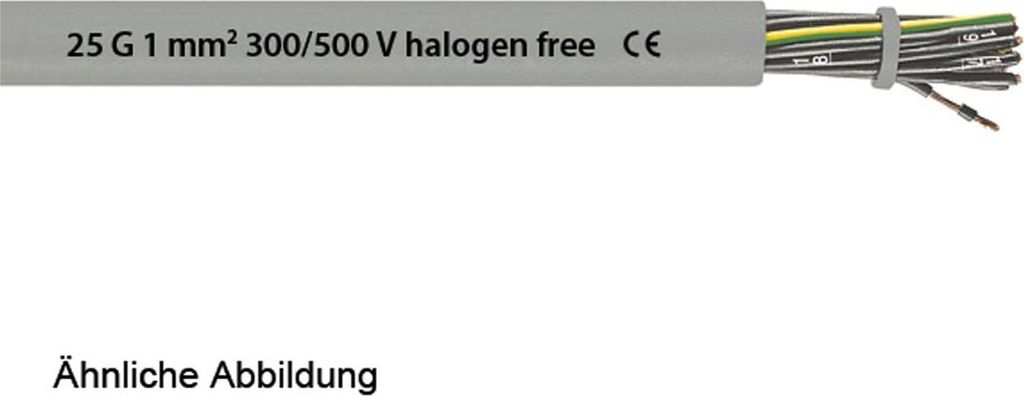 LAPP ÖLFLEX CLASSIC 130 H 10G1,5mm² halogenfrei AD 11,8mm Nennspannung Uo/U 300V/500V nach UL 600V - 50 Meter