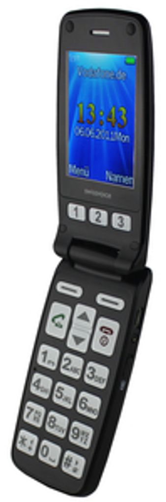 SwissVoice MP40, Klappgehäuse, Single SIM, 6,1 cm (2.4"), Produktbild 