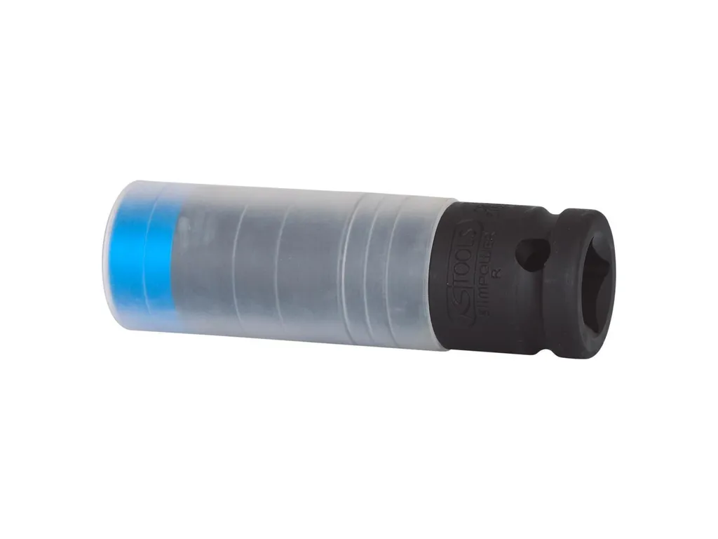 KS-TOOLS Inserto per dado ruota "SlimPOWER Impact" 1/2" SW: 17 mm, lunghezza