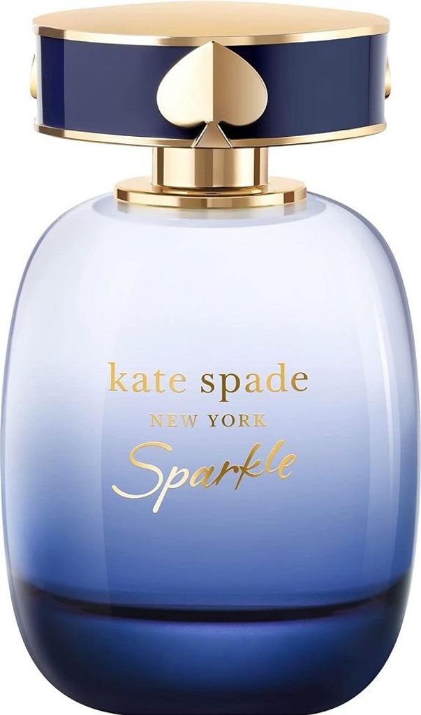 A Kate Spade New York Sparkle Edp Intense Spray perfume bottle.