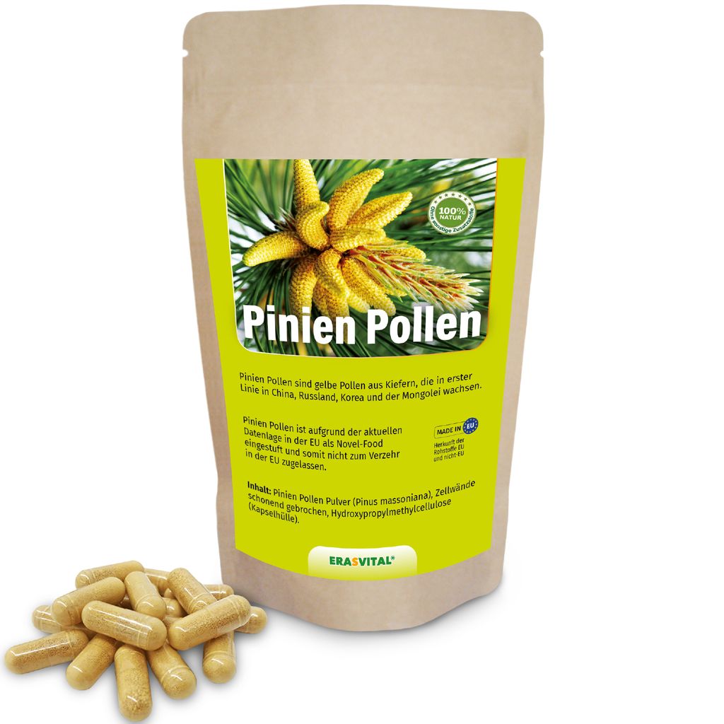 Pinien Pollen, 270 Kapseln