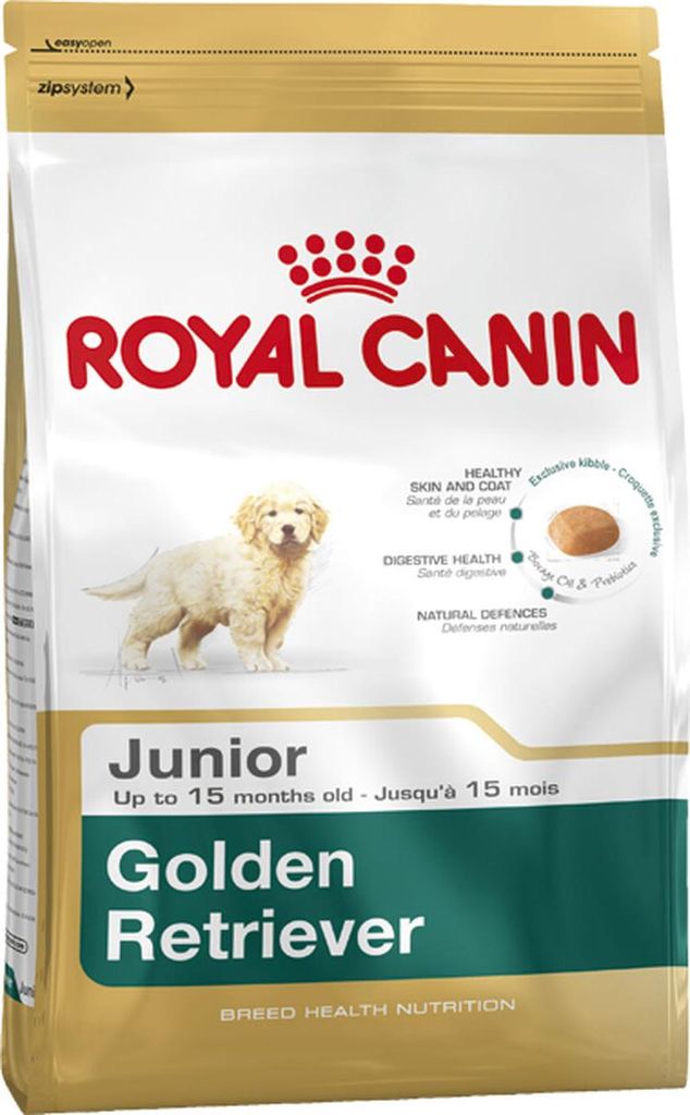 ROYAL CANIN Golden Retriever Junior - Welpe - Golden Retriever - Groß (26-44 kg) - Geflügel - 12 kg