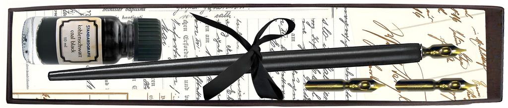 Standardgraph Kalligraphie-Set Linkshand Simple Halter+ 1,6/2,0/3,2 mm Feder+ Tinte