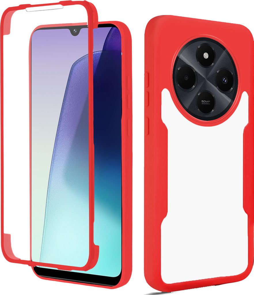 360° Grad Hülle Xiaomi Redmi 14C Rundum vollschutz Produktbild 