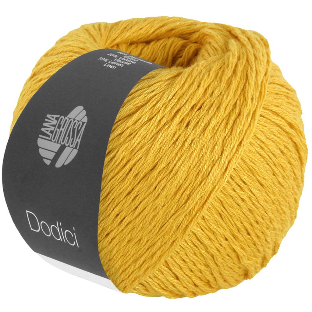 Lana Grossa - Dodici 0027 safrangelb Produktbild 