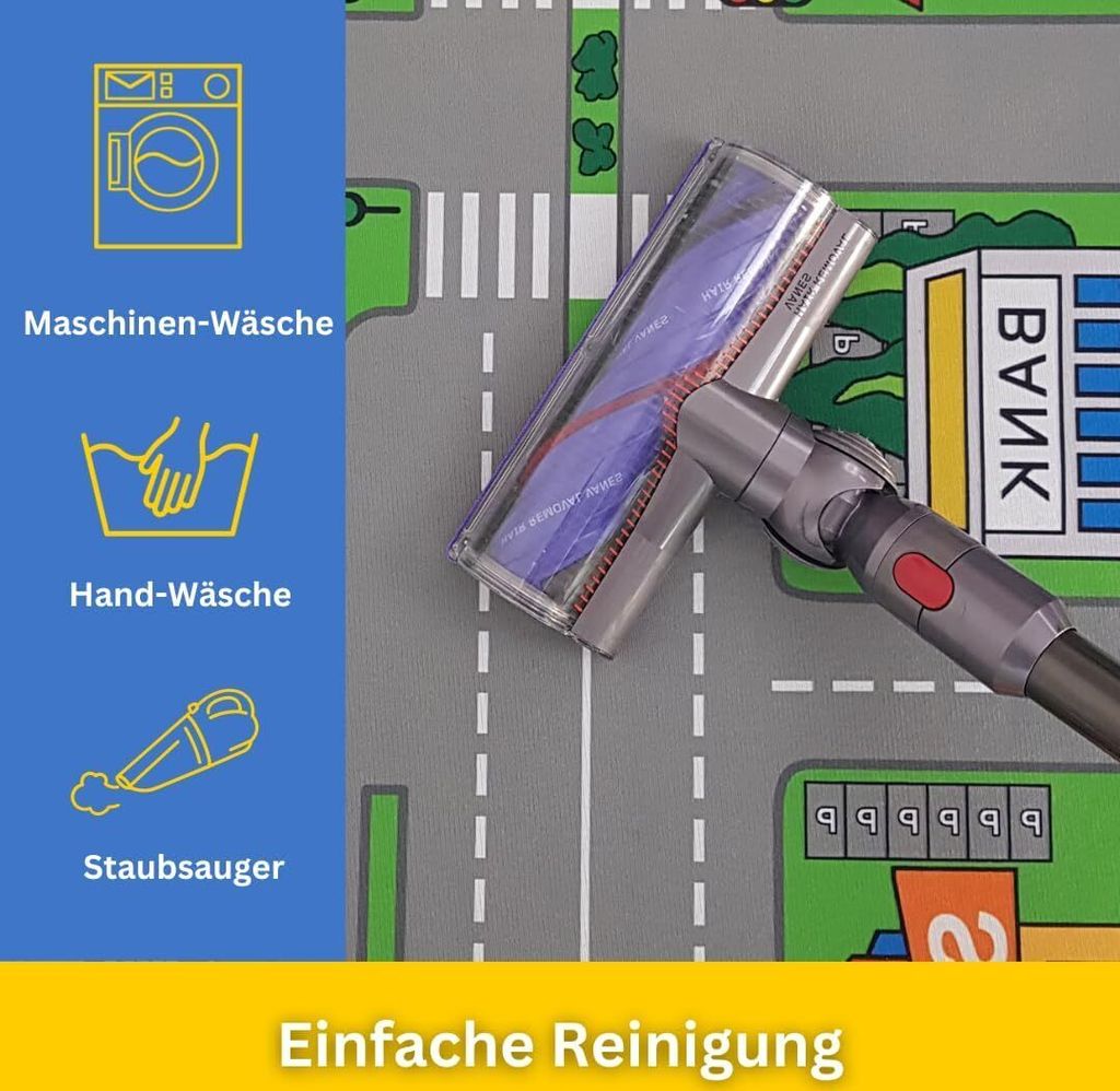 Entrando Spielteppich Straße Stadt für Kinder -  100 , Produktbild 6