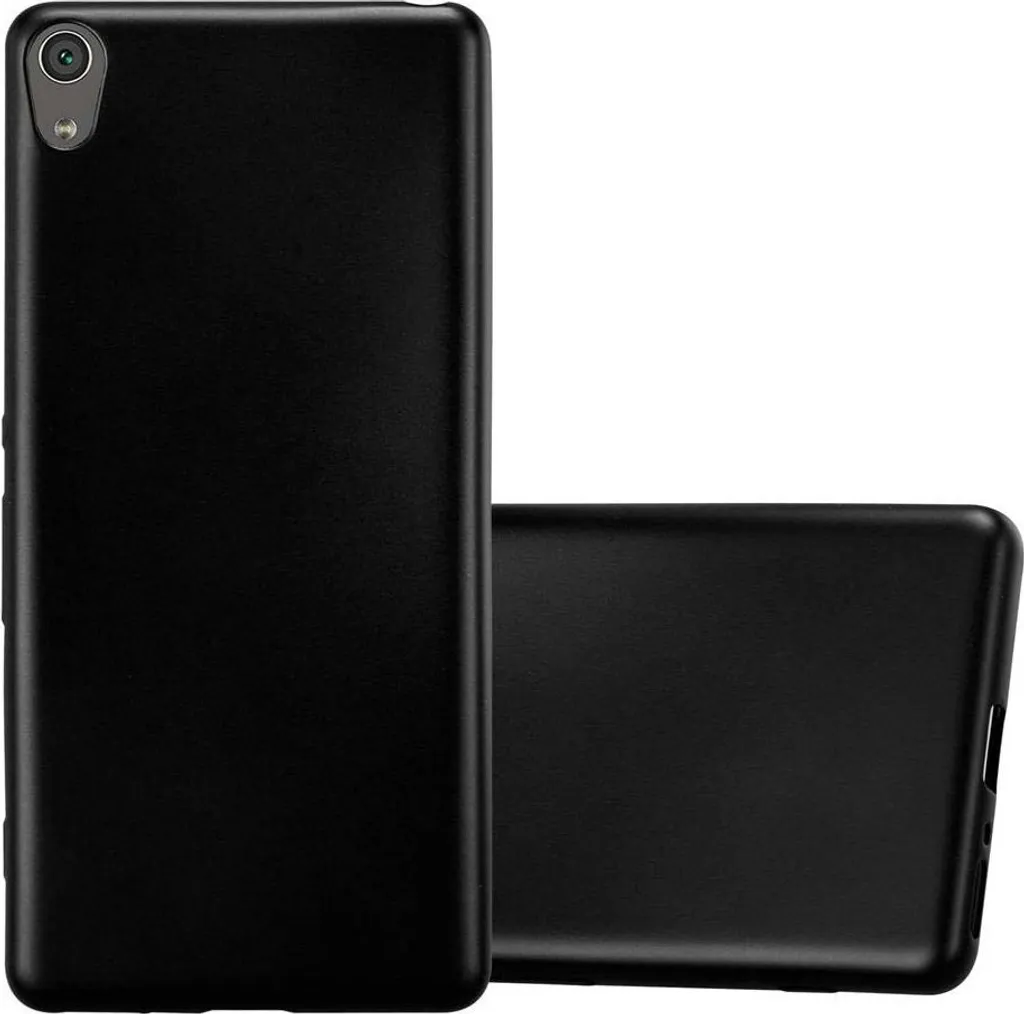 Cover Sony Xperia XA Silicone Morbido Nero - Custodia Cadorabo
