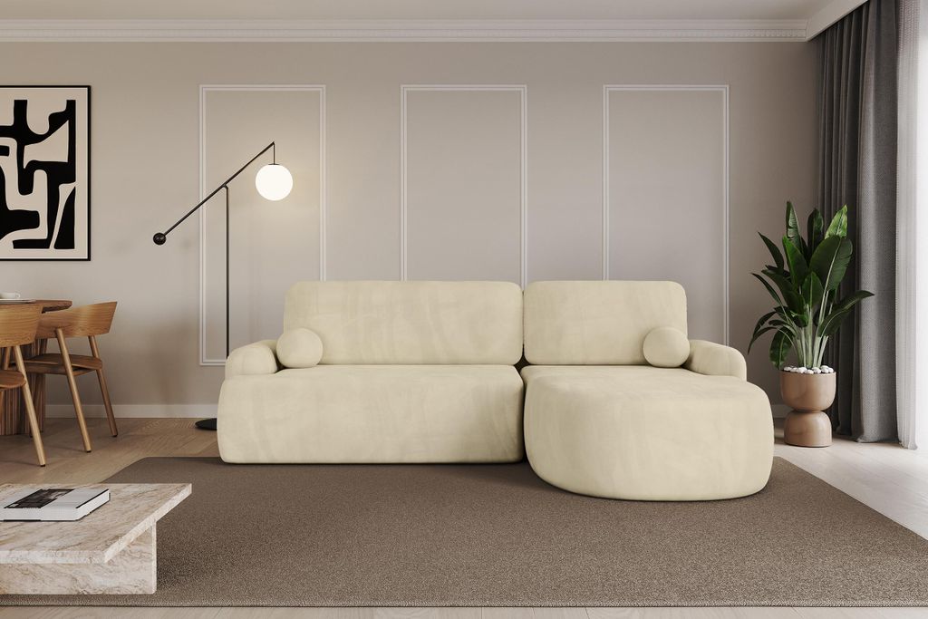 ALTDECOR Ecksofa mit Schlaffunktion und Bettkasten Corner Sofa Bett Eckcouch Couch L-Form Schlafcouch Ausziehbar Wohnlandschaft Schlafsofa Cauchsof...