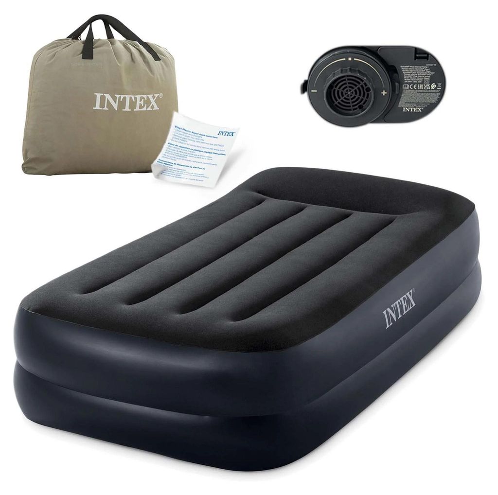 Colchón inflable elevado Intex DuraBeam+ Pillow Rest, Imagen del producto 