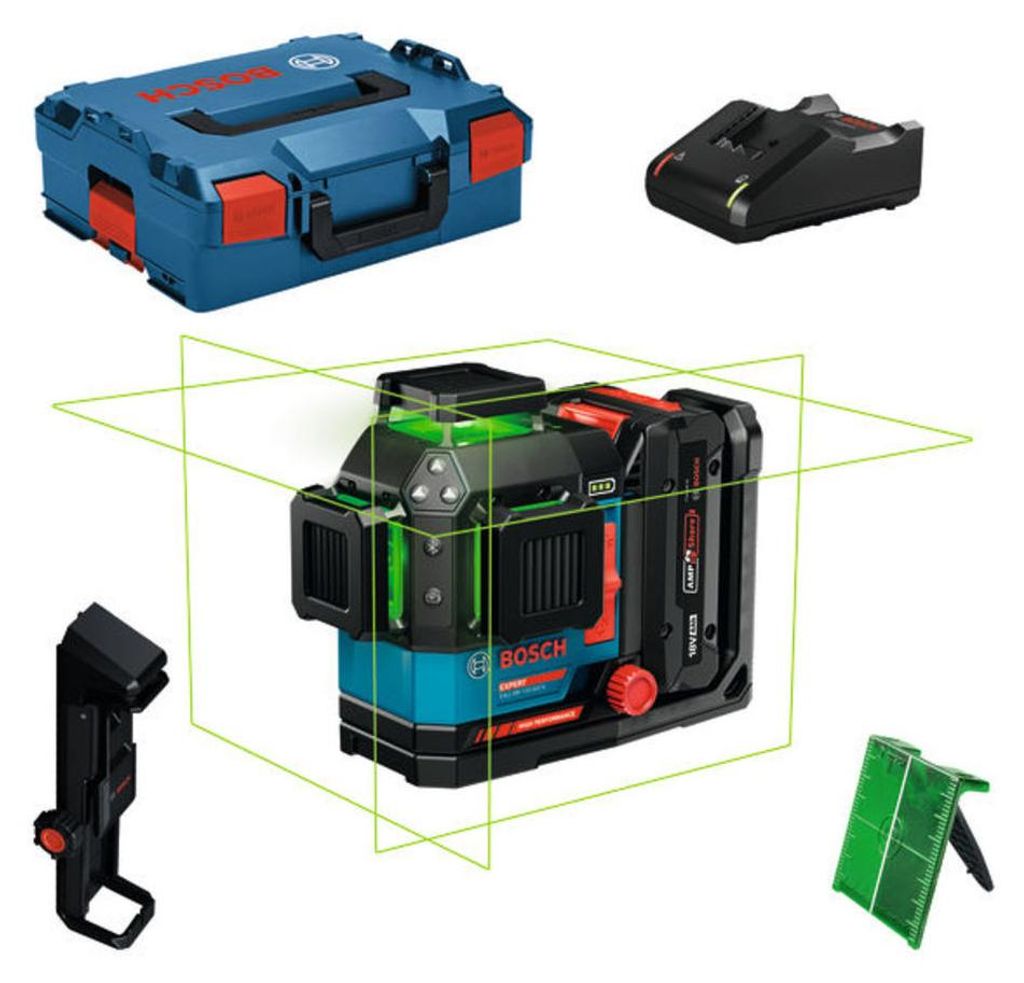 Bosch Linienlaser EXLL18V-120-33CG,  1 x EXBA18V-40 Produktbild 