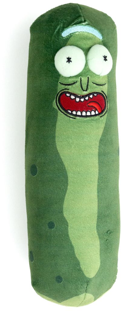 Rick and Morty Pickle Rick Kissen - Plüsch Gurke Dekokissen Produktbild 