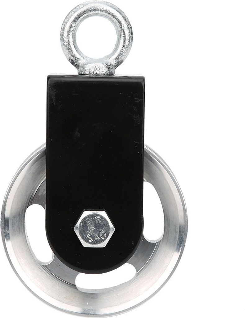 Fitnessgeräte Halterung Edelstahl Pulley Mute Hanging Wheel DIY-Zubehör