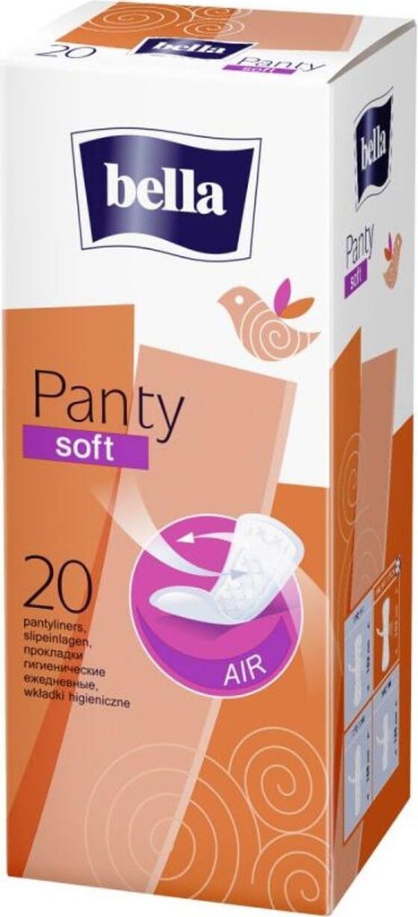 Bella Damenhygiene Einlagen Soft Deo Fresh - 20 Stck, Produktbild 