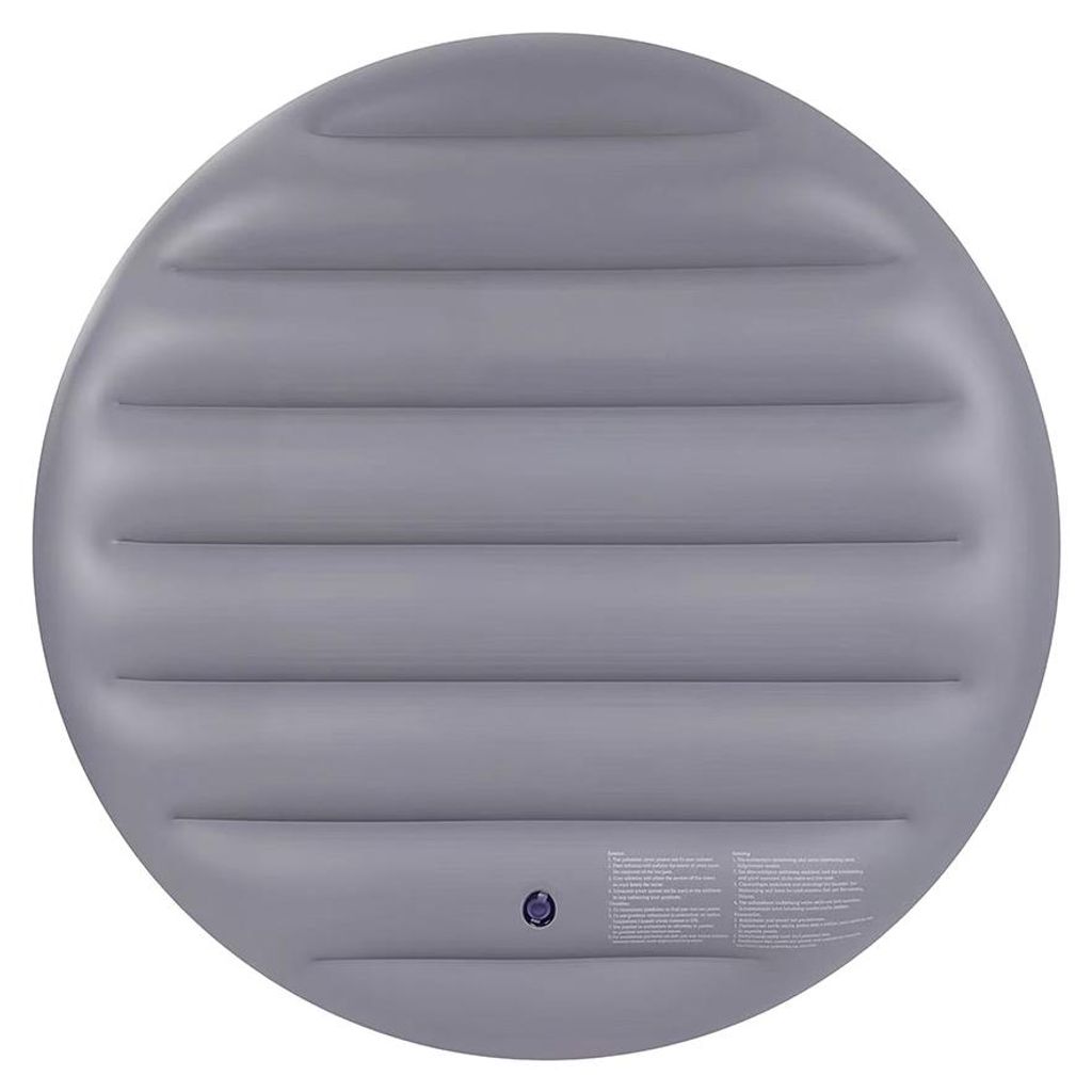 Home Deluxe Nafukovací termokryt SPLASH THERMO – šedý Obrázek produktu 