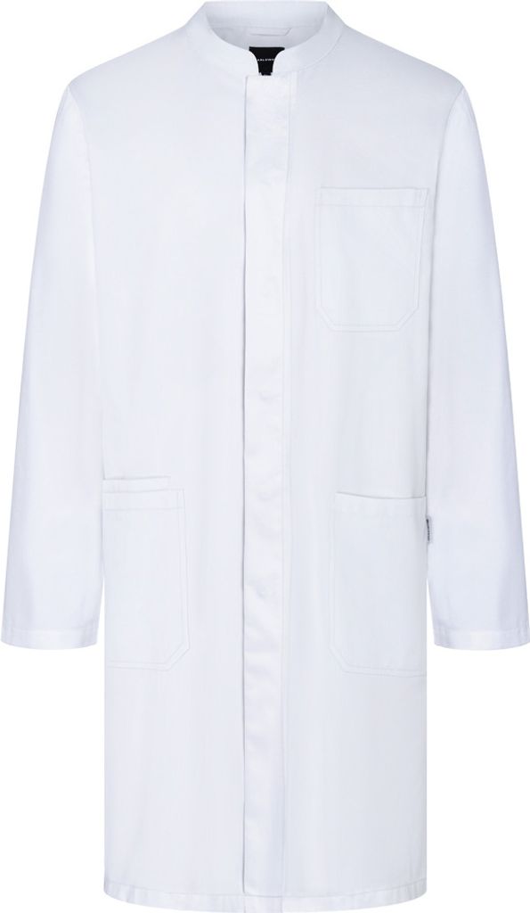 KARLOWSKY Herren Arzt-&Labormantel MODERN-SHAPE Regular Twill Weiß 44
