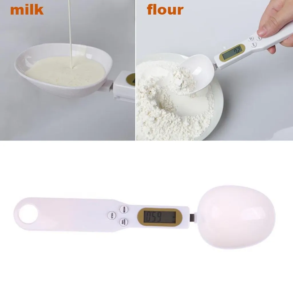 Cucchiaio Digitale per Spezie e Liquidi 500g - Bilancia da Chef - 3