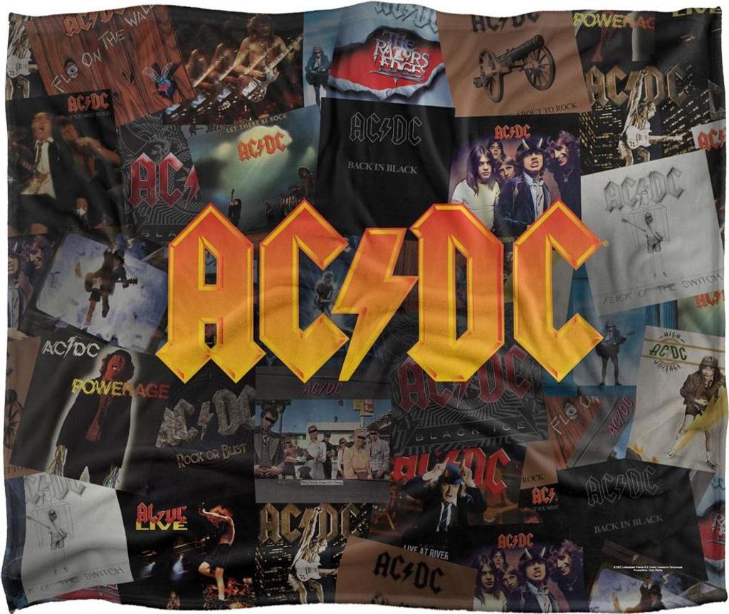 ACDC - Alben Decke, Seidig, Supersoft TV24239 (152 cm x 127 Image du produit 