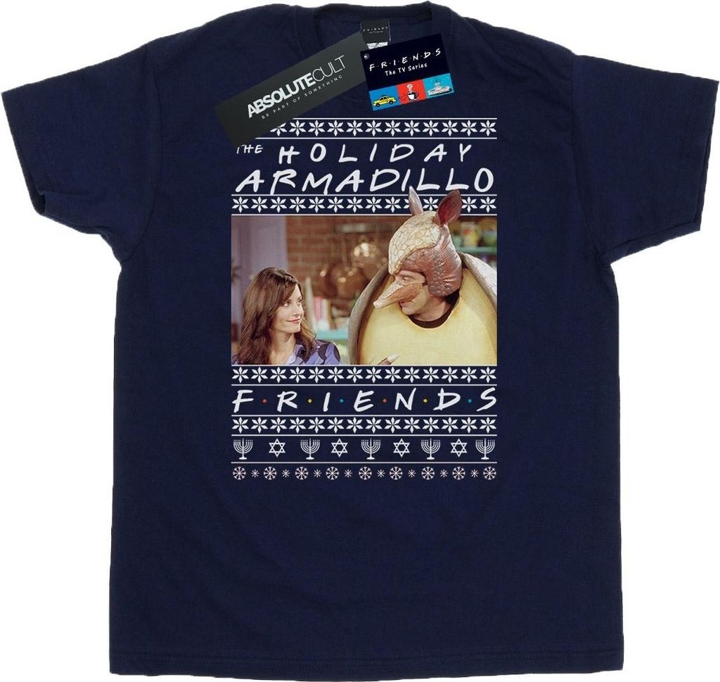 Friends - "Holiday Armadillo" T-Shirt für Herren BI25818 Produktbild 
