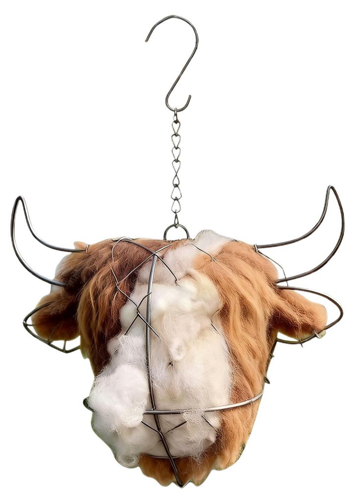 Vogelnistkasten, Nistmaterialhalter, Kolibri-Nistkasten, Hängender Nistkasten für Wildvögel im Garten