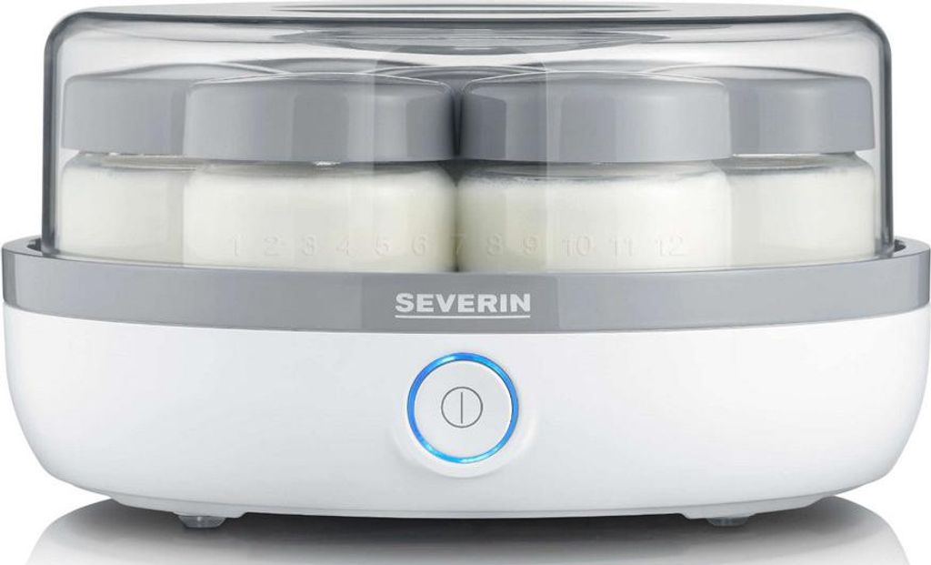 SEVERIN JG 3518 SEVERIN yogurtiera JG 3518, bianco/acciaio Immagine del prodotto 