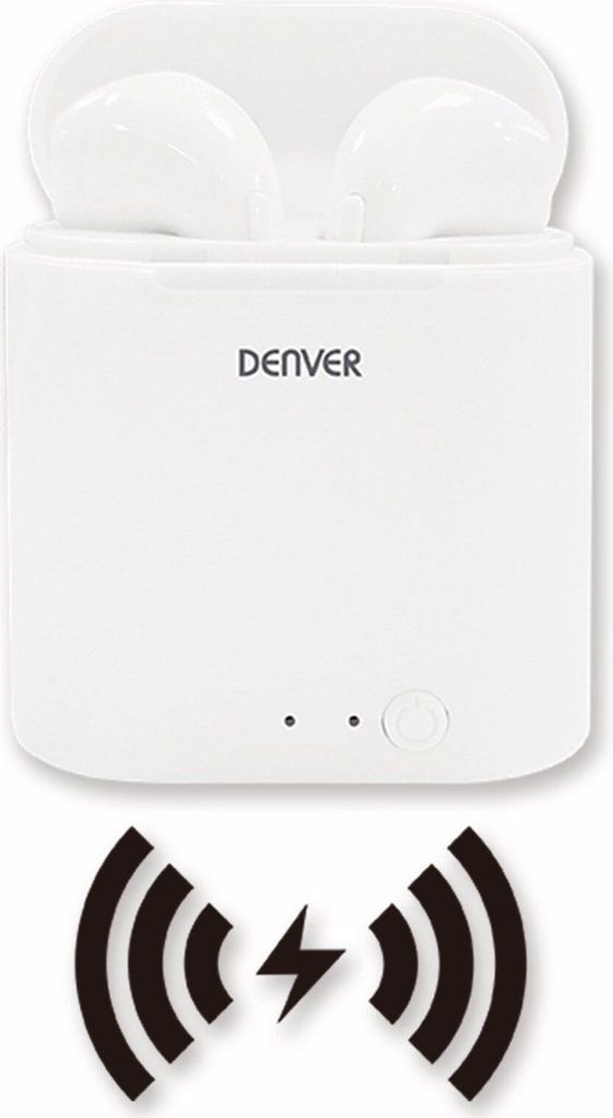 Denver TWQ-40, casque sans fil avec fonction de recharge Qi Image du produit 
