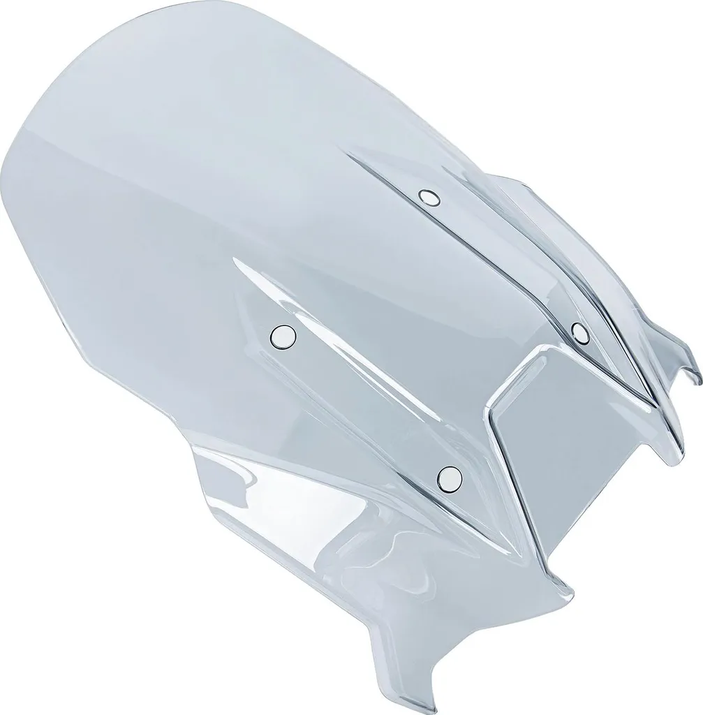 Protection vent moto pour longs trajets - Pare-brise fumé clair