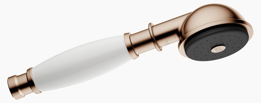 Dornbracht MADISON Metall-Handbrause mit Porzellangriff weiß, 28002970-42