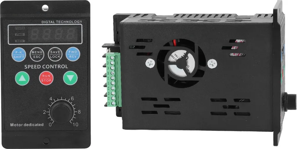 Onduleur Variateur de Vitesse 0.75kW Monophasé vers Triphasé - 6