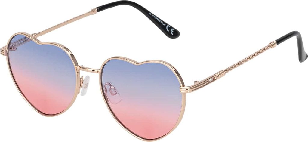 Damen Sonnenbrille Herz Form Designer 80er Modern Urlaub Produktbild 