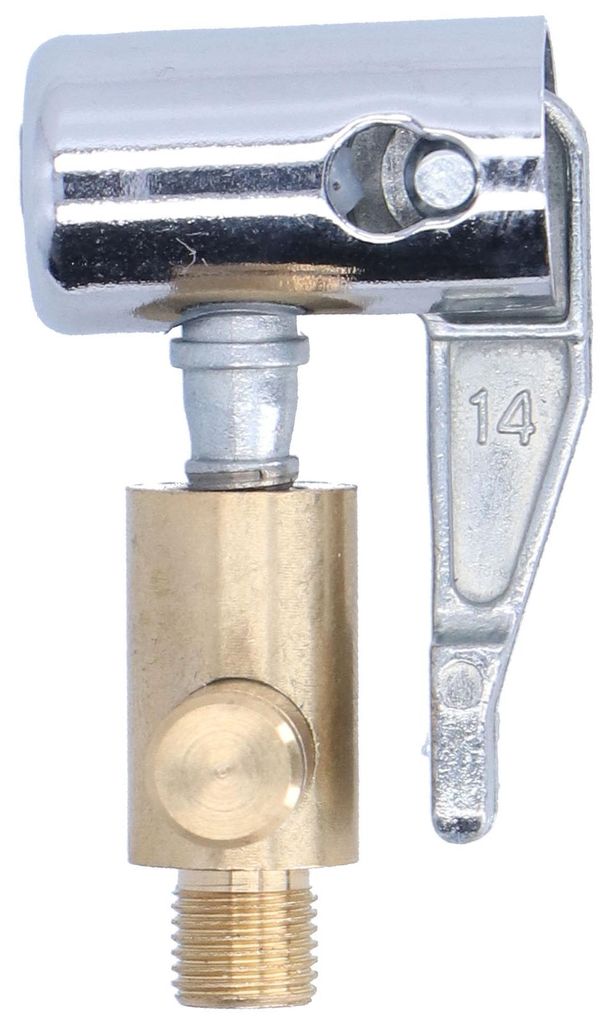 Auto-Luftpumpen-Düsenadapter, Schnellaufblas- und Entlüftungs-Reifenfüller-Anschluss, Universal
