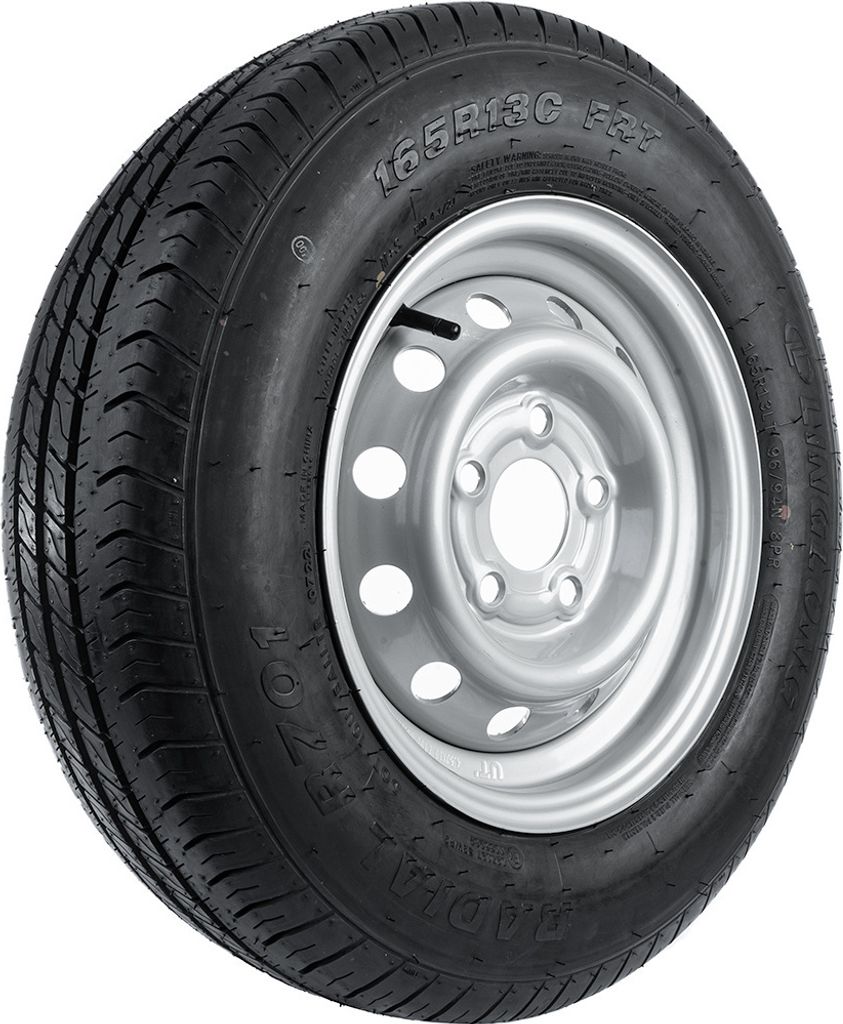 Komplettrad - Reifen 165R13C + Felge (Lochkreis 5x1 Produktbild-Vorschau 4