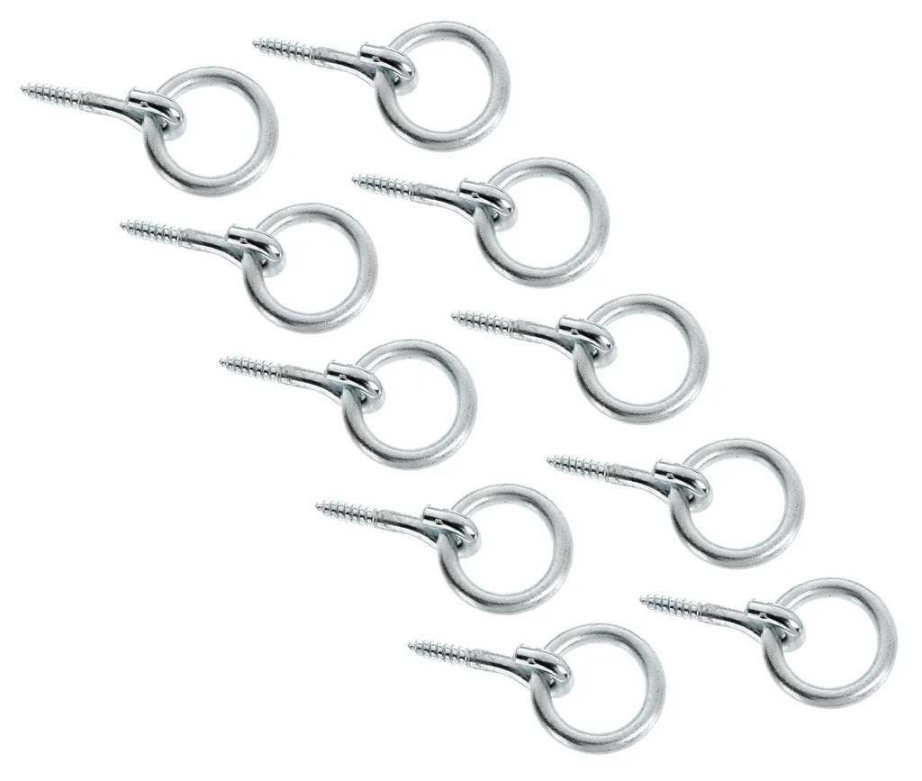 Anneau de fixation pour cordage Alberts M10 longueur 125 mm - Jeu de 10