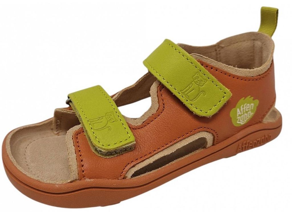 Affenzahn Sandalo in pelle Airy cat marrone Immagine del prodotto 