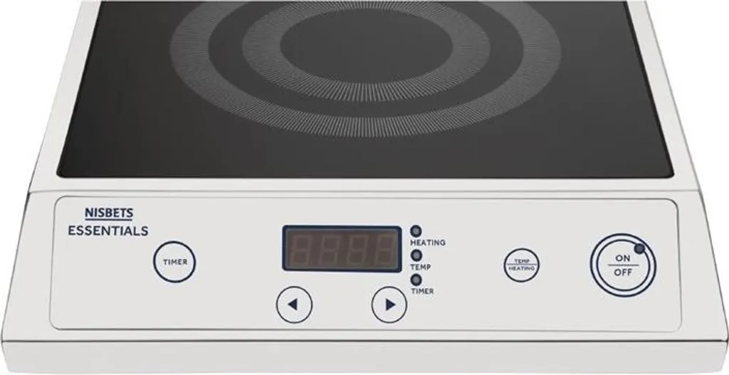 Plaque à induction Nisbets Essentials 2700W noire pour cuisson rapide - 10