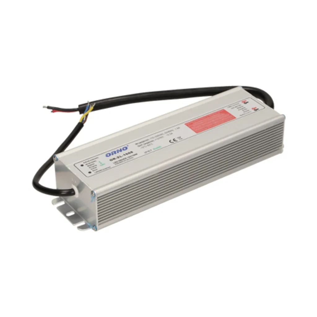 Alimentation LED 12V haute puissance 150W IP67 - Fiabilité Orno ZL1608