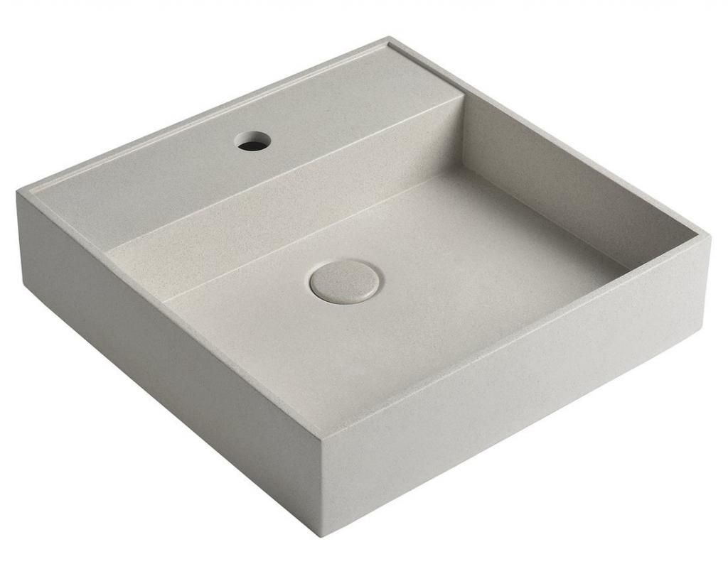 Sapho Quadrado - Lavabo da appoggio, 460x460 mm, senza Immagine del prodotto 