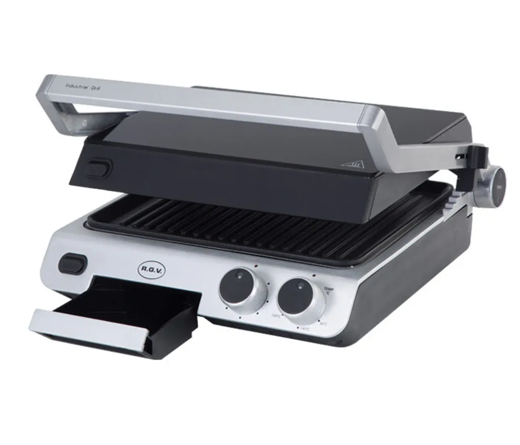 Grille de Contact RGV 2000W : Fini les Aliments qui Collent au Grill