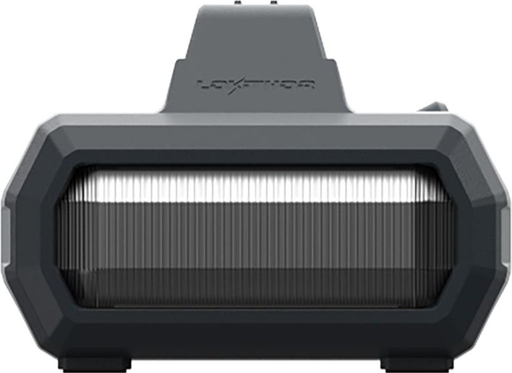 A product shot of a car jump starter.