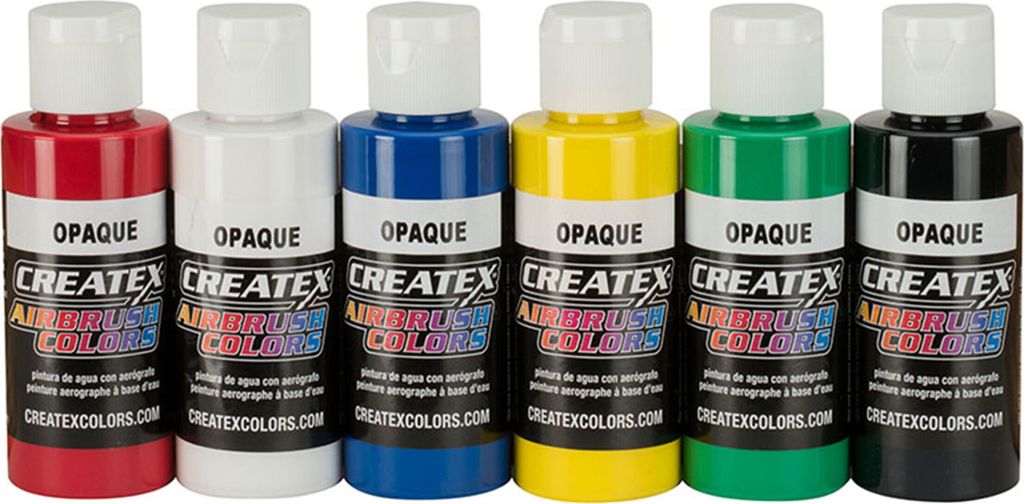 Createx Airbrushfarben opak beginners Starter Set 115299 Airbrush Farbe