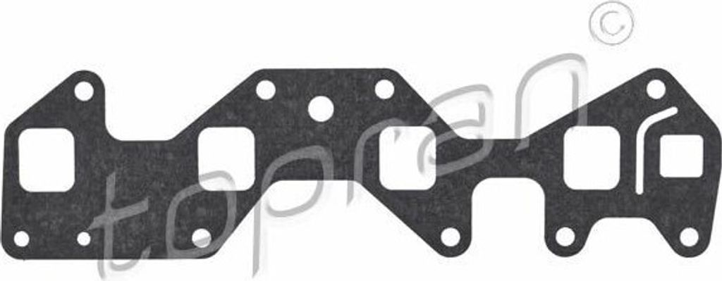TOPRAN 201 689 Ansaugkrümmer-Dichtung Kunststoff Stahlblech für OPEL Astra G CC (T98) Corsa B Schrägheck (S93) Astra G Caravan (T98) Astra F CC ...
