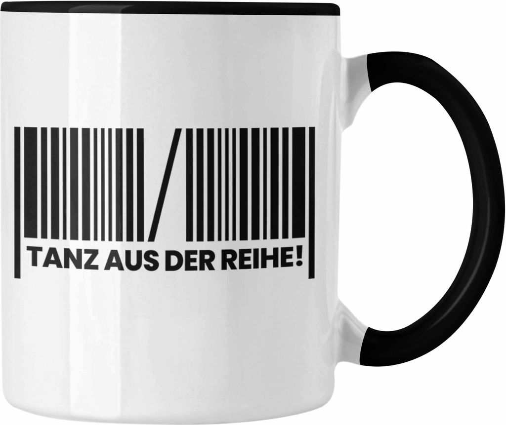Trendation - Tanzen Tasse Geschenk Tänzerin Geschenkideen Frau Mann Mädchen Kinder Spruch Tanz-Lehrer Lehrerin (Schwarz)