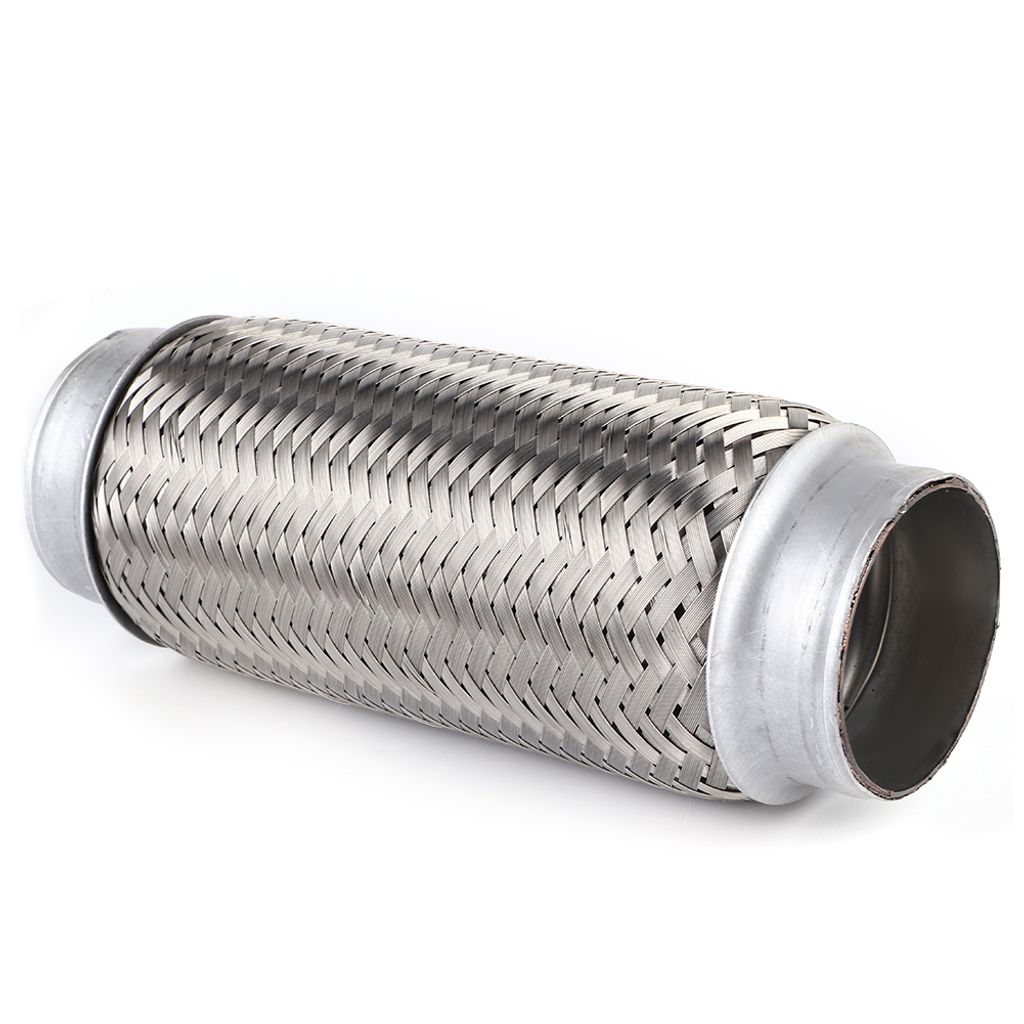 Edelstahl Auspuff Flexible Rohr Flexi Joint Reparatur Rohr Autozubehör (55x200mm)