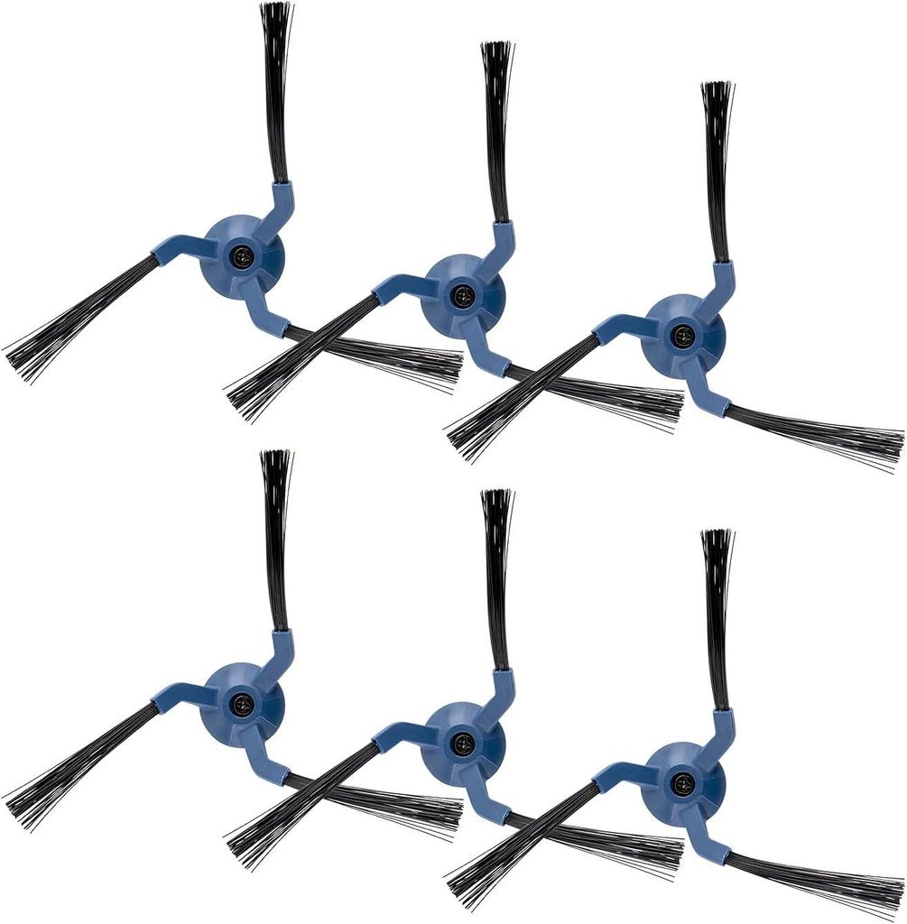 (6 Stück) X10 Pro Omni Ersatz-Seitenbürsten, Kompatibel Mit Dem Eufy X10 Pro Omni Saugroboter, Seitenbürsten-Set, Zubehör-Set für Eckenbürste...
