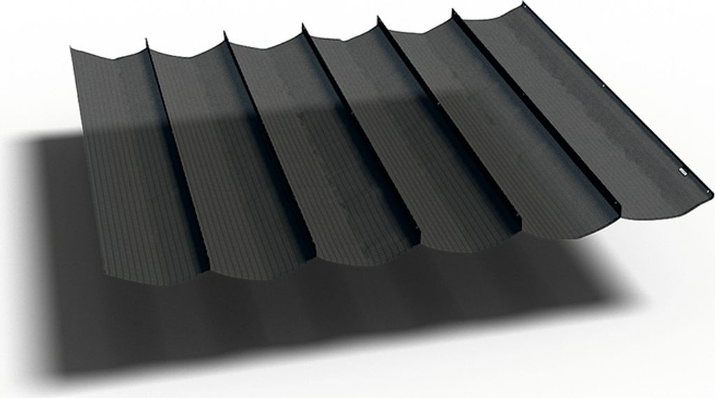 Platinum Sun & Shade Coolfit Harmonika-Schattentuch, B290xL300cm, Schwarz