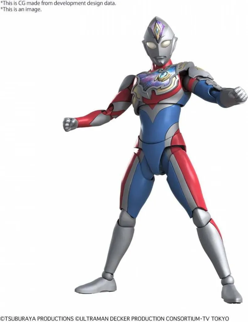 Figurine Ultraman Decker Flash Type idéale pour décoration de bureau