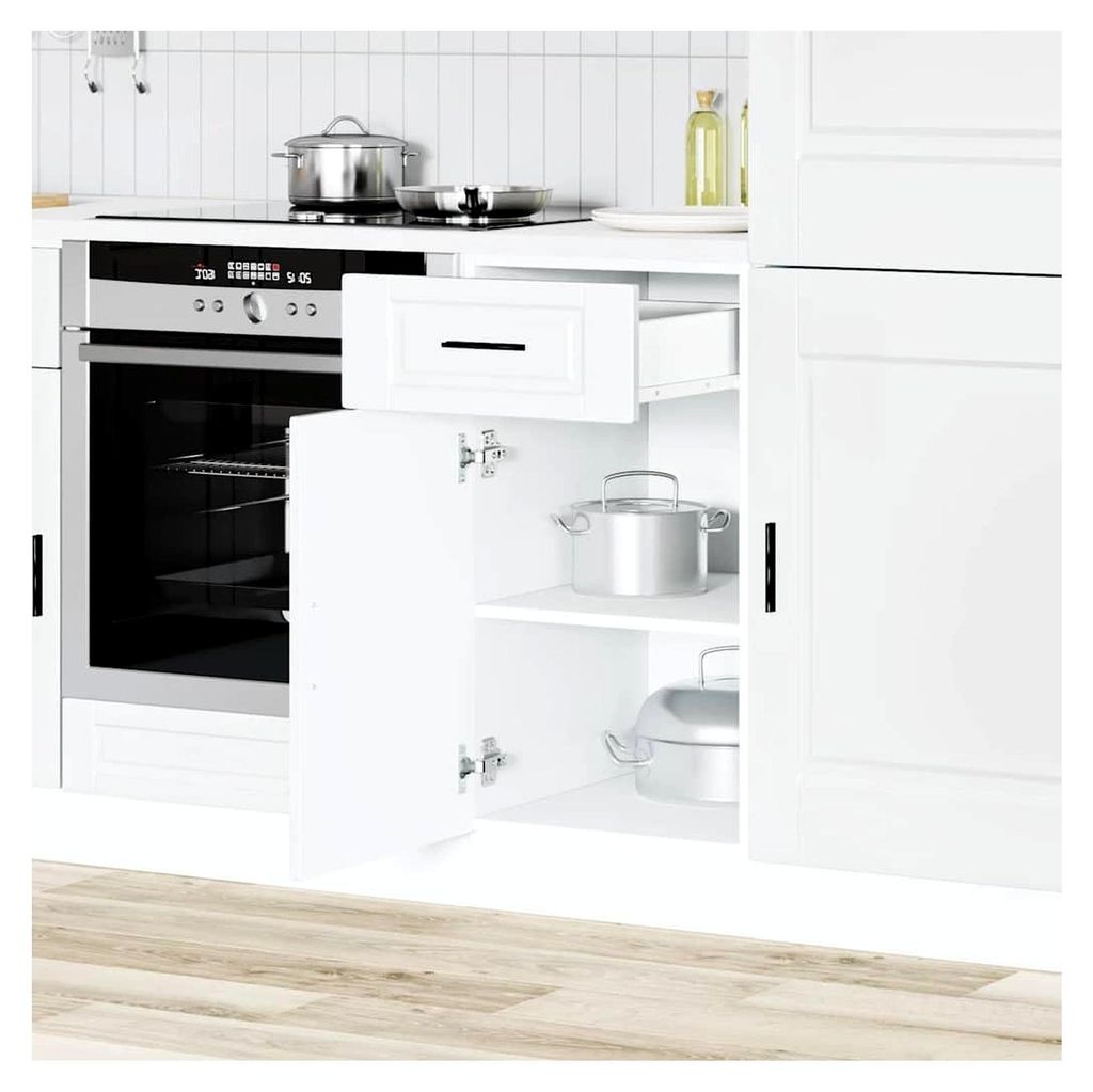 Küchenunterschrank Porto in Weiß